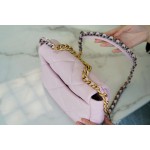 𝗖𝗛𝗔𝗡𝗘𝗟 ❶❾ 𝗕𝗔𝗚 Original lambskin series ❥ Genuine leather ❥ Small ❥ New color light pink for spring/summer 2021