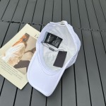 prada classic triangle logo baseball cap