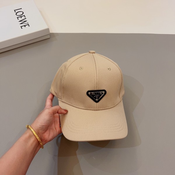 Prada hipster favorite triangle logo baseball cap