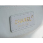 𝐂𝐇𝐀𝐍𝐄𝐋 Beach Bag Summer 🏖 Super Fairy Pearl Embroidery Beach Bag Apricot