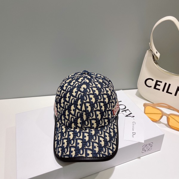 Dior (Dior) new original single embroidery baseball cap