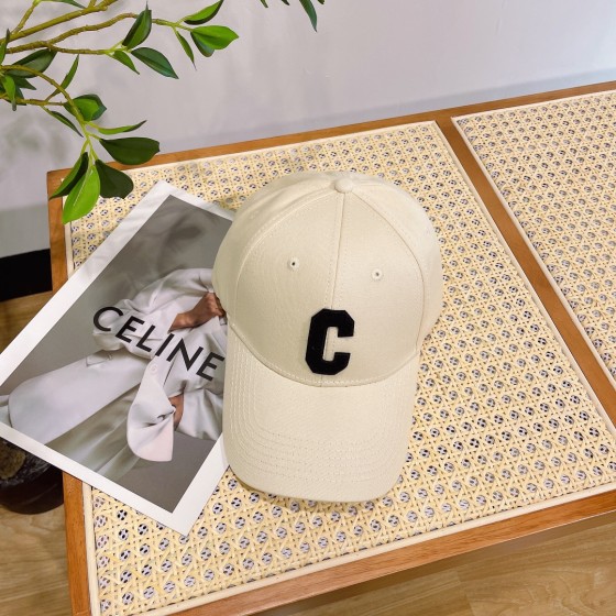 [CELINE] 2023 spring and summer new simple baseball cap