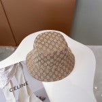 GUCCI new counter synchronous double-sided wear fisherman hat
