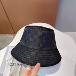 GUCCI new counter synchronous double-sided wear fisherman hat
