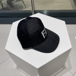 Fendl Fendi spring and summer new national tide embroidery letter baseball cap