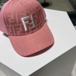 Fendl Fendi spring and summer new national tide embroidery letter baseball cap