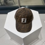 Fendl Fendi spring and summer new national tide embroidery letter baseball cap