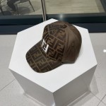 Fendl Fendi spring and summer new national tide embroidery letter baseball cap
