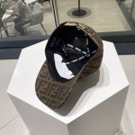 Fendl Fendi spring and summer new national tide embroidery letter baseball cap