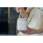 𝗖𝗛𝗔𝗡𝗘𝗟✦Metal ball series 𝒎𝒊𝒏𝒊𝒊 Box bag