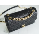 𝗖𝗛𝗔𝗡𝗘𝗟 23p alphabet chain mouth flap bag