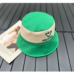 prada classic triangle bucket hat