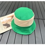 prada classic triangle bucket hat