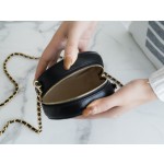 𝐂𝐇𝐀𝐍𝐄𝐋 Metal ball series small round cake〰 Black