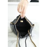 𝗖𝗛𝗔𝗡𝗘𝗟✦ 23S 22Mini bag black gold