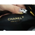 𝗖𝗛𝗔𝗡𝗘𝗟✦ 23S 22Mini pearl chain bag black