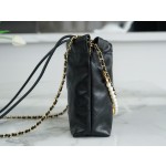𝗖𝗛𝗔𝗡𝗘𝗟✦  23S 22Mini pearl chain bag black