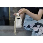 𝗖𝗛𝗔𝗡𝗘𝗟✦𝗖𝗹𝗮𝘀𝘀𝗶𝗰 𝗙𝗹𝗮𝗽2021 𝗦𝘀 Spring/Summer New Handleℂ𝔽 𝕄𝕚𝕟𝕚 Fairy White