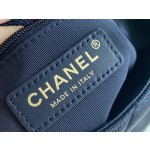 𝗖𝗛𝗔𝗡𝗘𝗟✦𝗖𝗹𝗮𝘀𝘀𝗶𝗰 𝗙𝗹𝗮𝗽 21/22 Fall/Winter New Arrival Bullet Case Square Fatty Pearlescent Black Blue