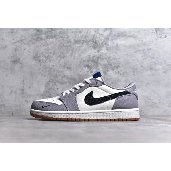 Air Jordan AJ1 Low Top White Black Red DZ0798-108