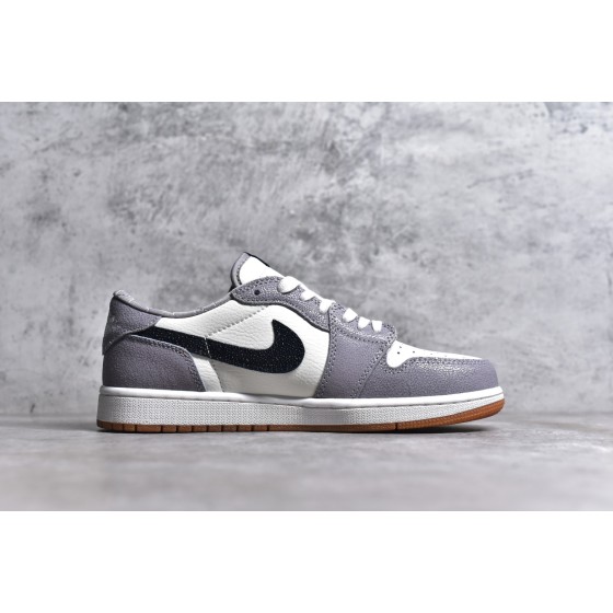 Air Jordan AJ1 Low Top White Black Red DZ0798-108