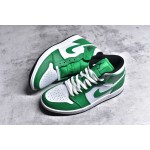 Air Jordan 1 MiD White Green