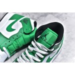 Air Jordan 1 MiD White Green