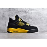 NK SB x Air Jordan 4 Black and Yellow
