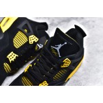 NK SB x Air Jordan 4 Black and Yellow