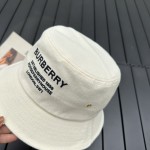 Burberry 2023 counter new embroidery fisherman hat