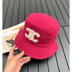 Celine's original single fisherman hat, his sun hat with a large brim