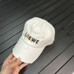 Loewe 23 Spring/Summer Canvas Cotton Baseball Cap Printed Letters