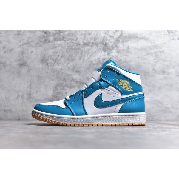 Air Jordan 1 MiD White Blue