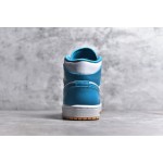 Air Jordan 1 MiD White Blue