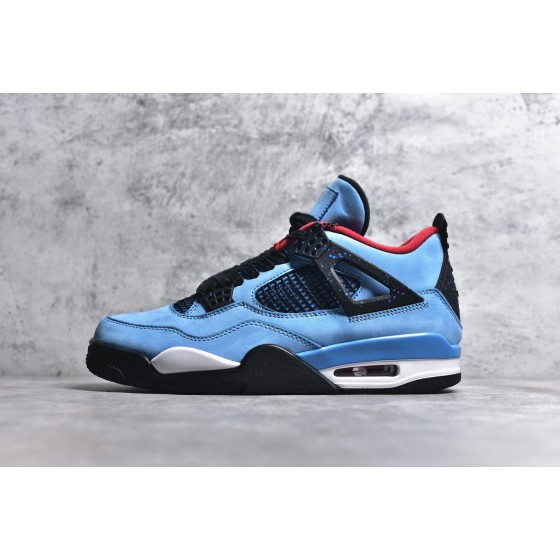 Travis Scott x Air Jordan AJ4 TS co-branded ice blue