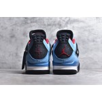 Travis Scott x Air Jordan AJ4 TS co-branded ice blue