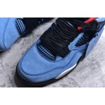 Travis Scott x Air Jordan AJ4 TS co-branded ice blue
