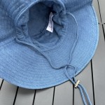 Loewe 23 Spring/Summer Canvas Cotton Baseball Cap Printed Letters