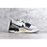 Air Jordan Legacy 312 Low Black White Grey