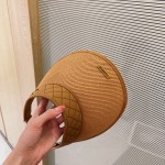 CHANEL sun visor empty top hat