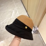 Celine bucket hat straw hat