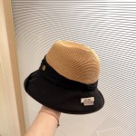 Celine bucket hat straw hat