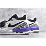 Air Jordan Legacy 312 Low White Black Purple