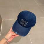 MIU MIU denim cap
