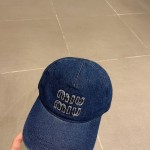 MIU MIU denim cap