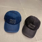 MIU MIU denim cap