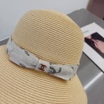 chanel straw hat, sun hat, sun visor beach hat