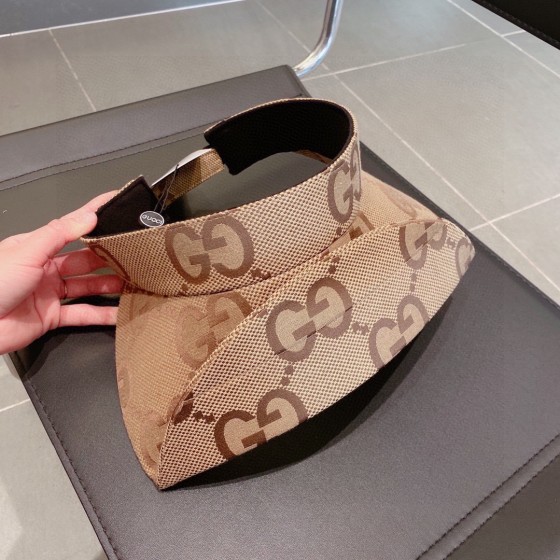 GUCCI foldable empty top visor