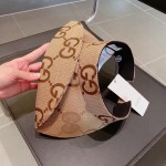 GUCCI foldable empty top visor