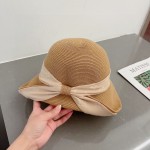 Louis Vuitton Straw Hat with Rolled Hem and Presbyopic Webbing